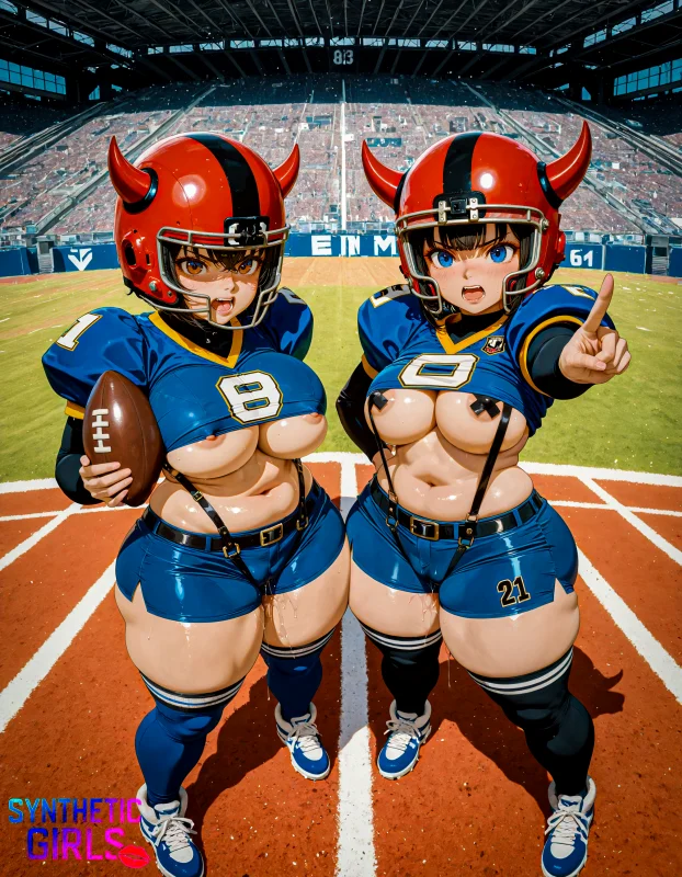 Football chick 3