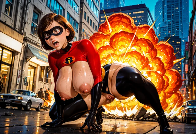 Helen Parr The Incredibles Action Packed