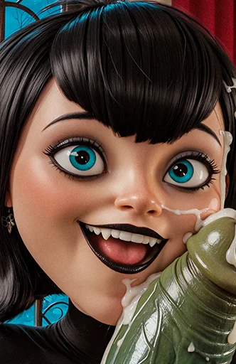 Mavis Dracula (Hotel Transylvania) Facial (Request)